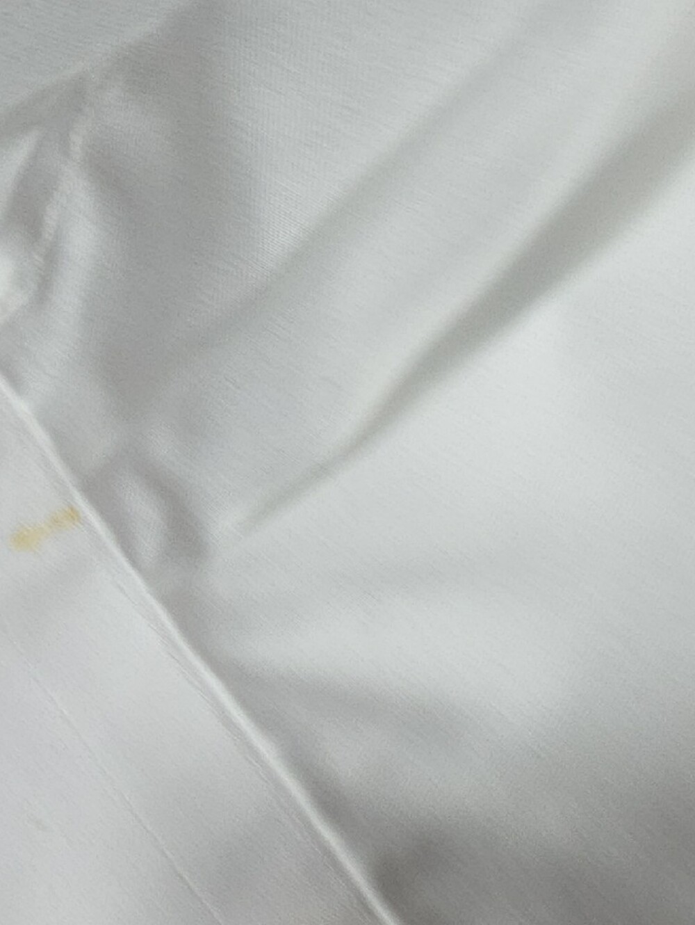 Men's White Dress Shirt with Spread Collar - Classic Tailored Look - Picture 7 of 9